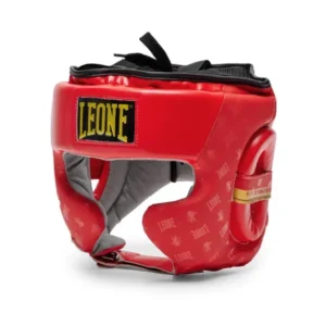 Leone Kask bokserski DNA czerwony